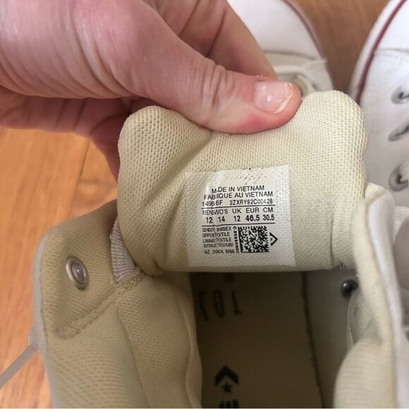 Converse Chuck Taylor All Star Men’s Street Canvas Mid Top Sneakers Size 12 - Picture 8 of 9